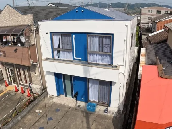 宇治市にお住まいのY様 外壁 フッソREVO1000 屋根 省エネ遮熱塗装 サーモアイF