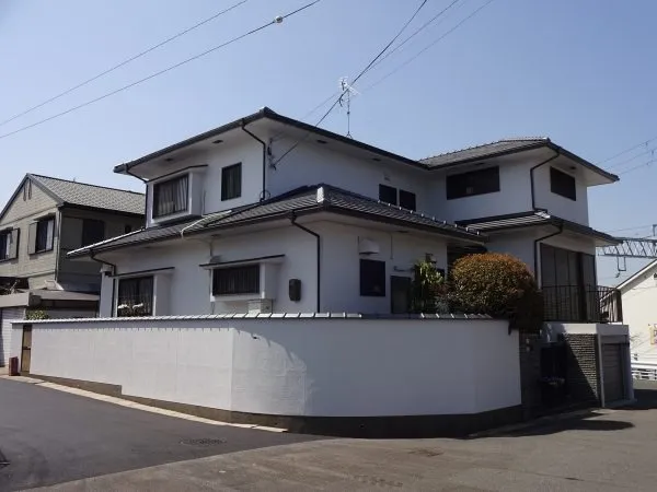 京都市のU様 外壁 SKプレミアムシリコン塗装